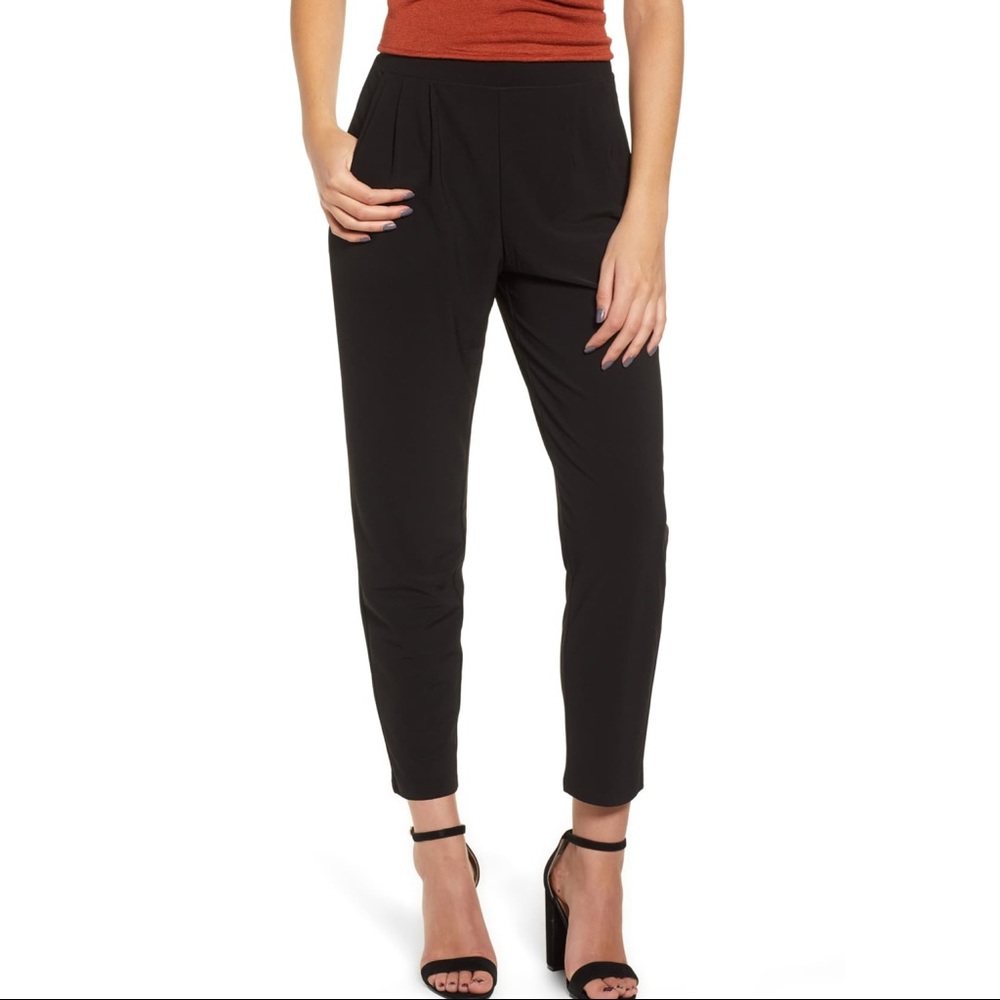 Leith pleat front trousers